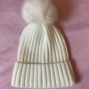White beanie